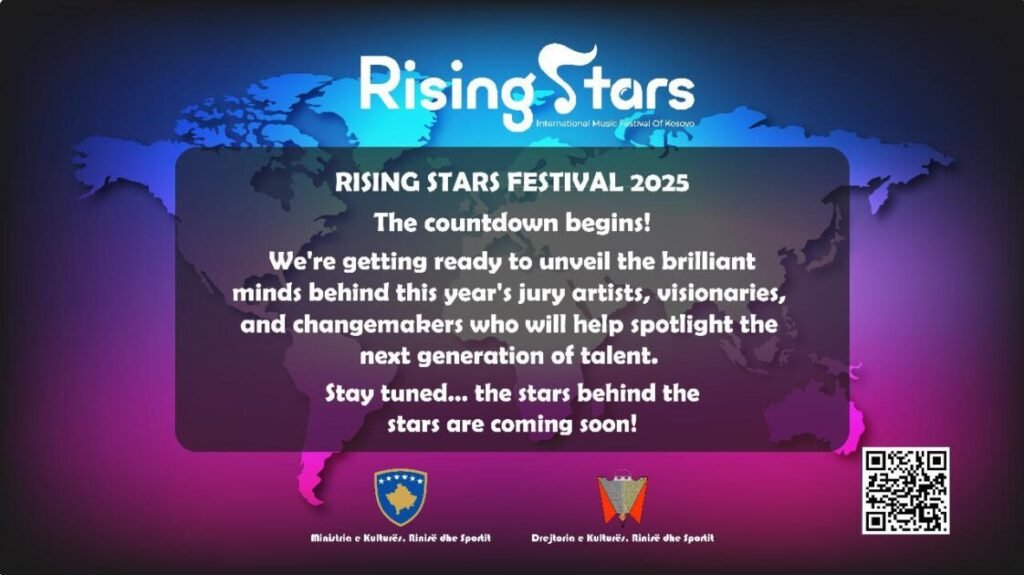 Thirrje për talentët e rinj: “Rising Stars” rikthehet në Gjilan me edicionin e 8-të ndërkombëtar!