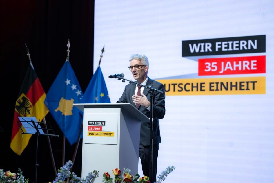 Kosova feston Ditën e Unitetit Gjerman dhe prezanton ambasadorin e ri Rainer Rudolph
