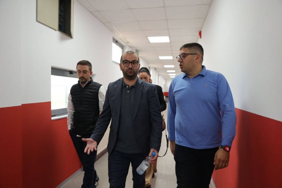 Arbër Ismajli viziton SC Gjilanin në ditën e fundit të fushatës zgjedhore