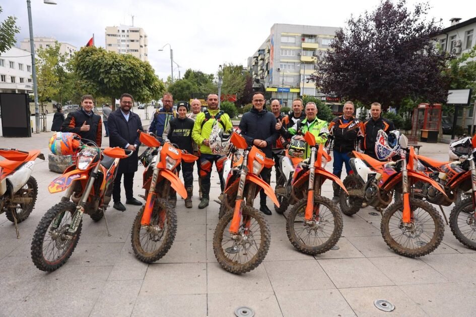 Gjilani, shtëpi e hapur për të gjithë: Hyseni priti grupin e motoristëve zviceranë