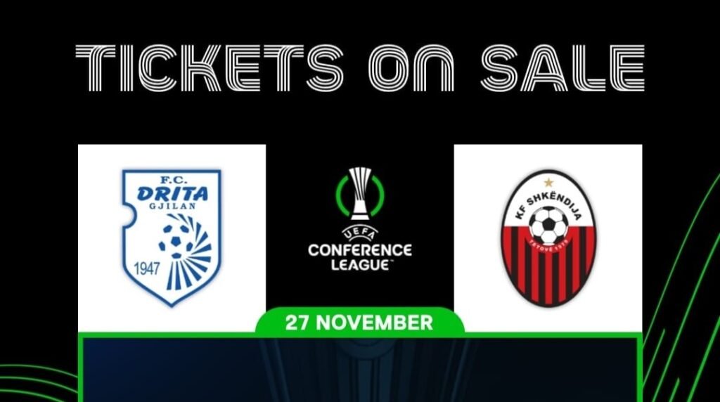 Nis shitja e biletave për superderbin Drita–Shkëndija në UEFA Conference League