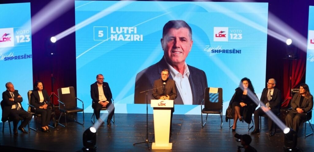 Lutfi Haziri në Gjilan: “Qytetarët sot zgjodhën shpresën dhe besën”