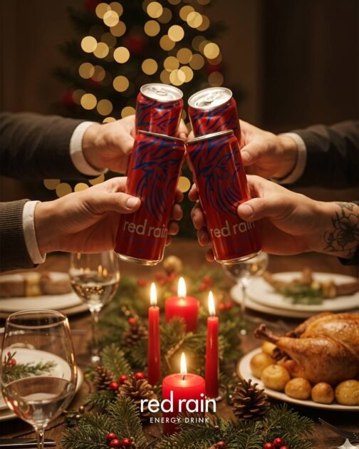 Red Rain Energy Drink – Energjia që ndez festat