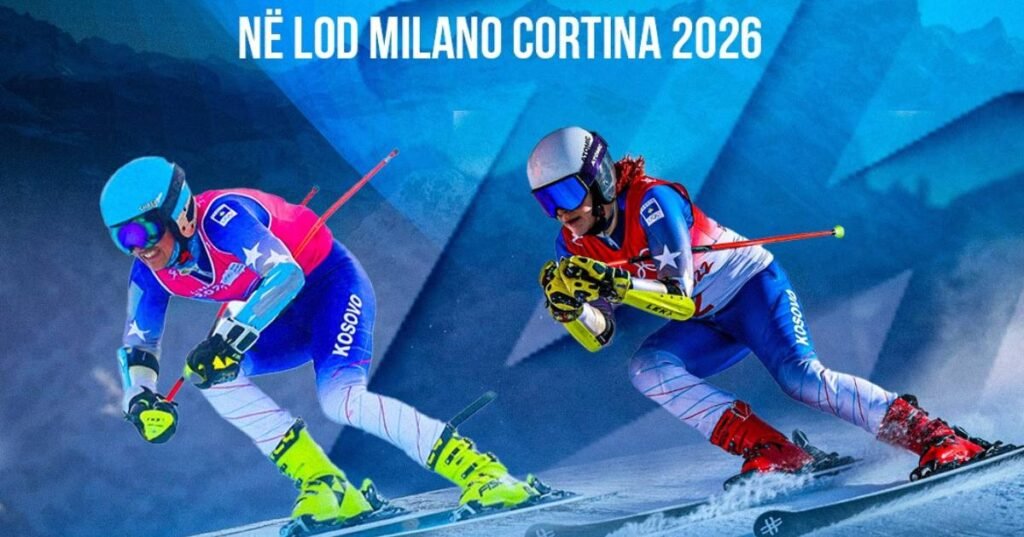 Kiana Kryeziu dhe Drin Kokaj përfaqësojnë Kosovën në Lojërat Olimpike Dimërore Milano Cortina 2026