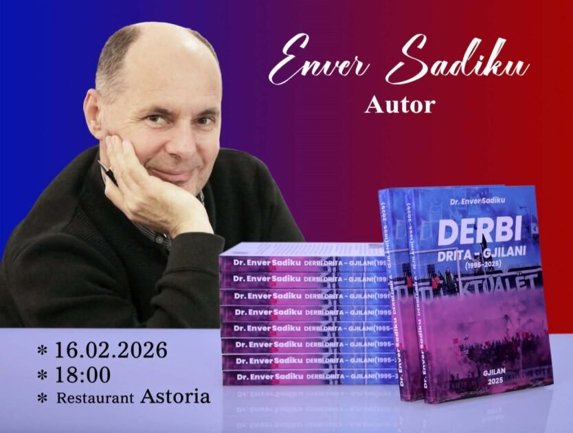30 vite zjarr në një libër – promovohet “Derbi Drita – Gjilani (1995–2025)”