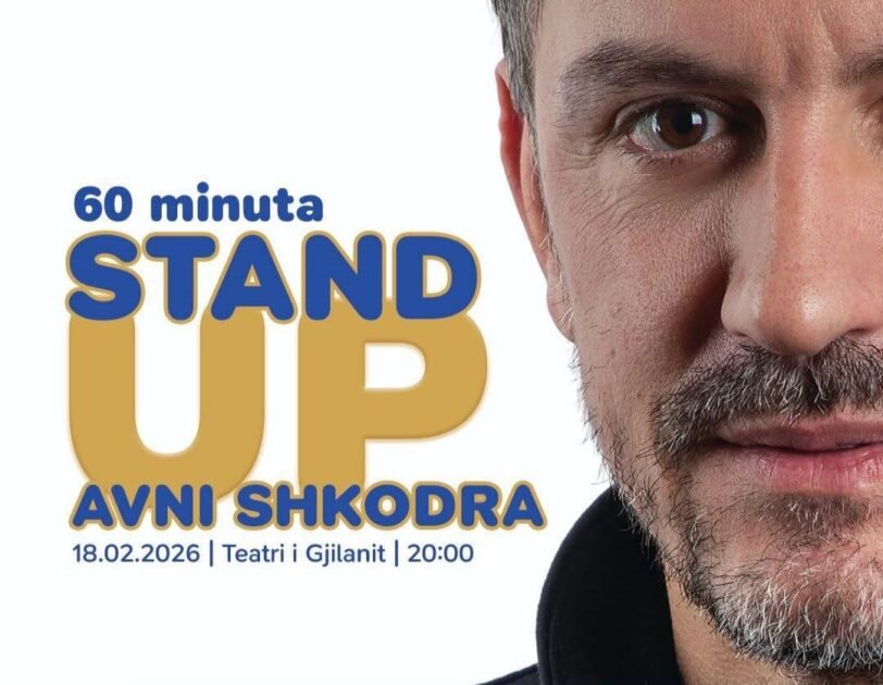 Avni Shkodra ndez skenën e Gjilanit për 18-vjetorin e Pavarësisë me 60 minuta humor “Best Of”