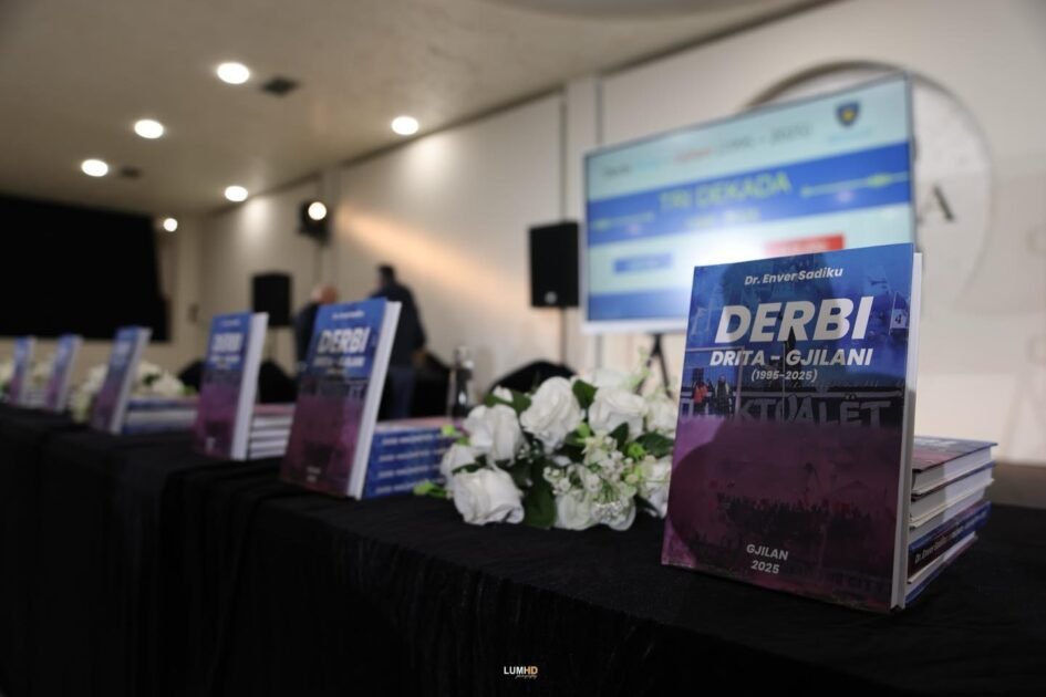 “Derbi Drita – Gjilani (1945–2025)”, një histori rivaliteti e kthyer në libër – promovim solemn në Gjilan
