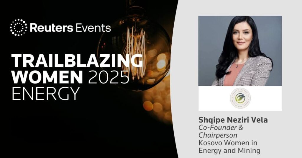 Shqipe Neziri Vela: Një shqiptare ndër 10 gratë më të spikatura në sektorin e energjisë në botë