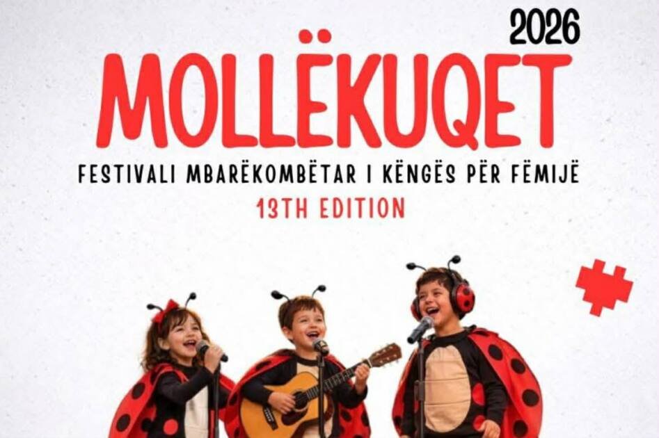 Hapen aplikimet për Festivalin Mbarëkombëtar të Këngës për Fëmijë “Mollëkuqet”
