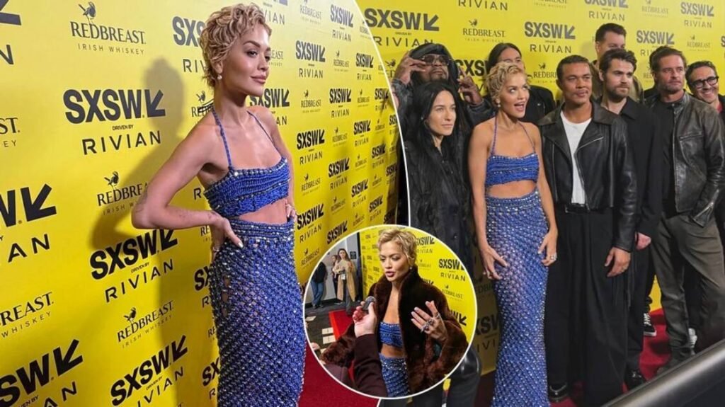 Nga pop-star në aktore aksioni: Rita Ora shkëlqen në premierën e filmit “He Bled Neon”