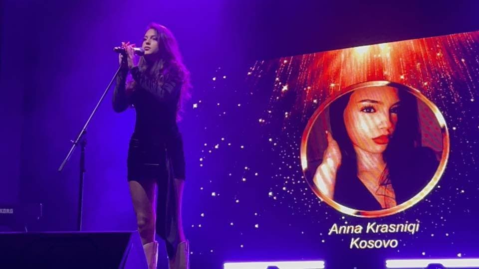 Talentja e re Anna Krasniqi fiton “Grand Prix” dhe “Jimmy Fontana” në Itali