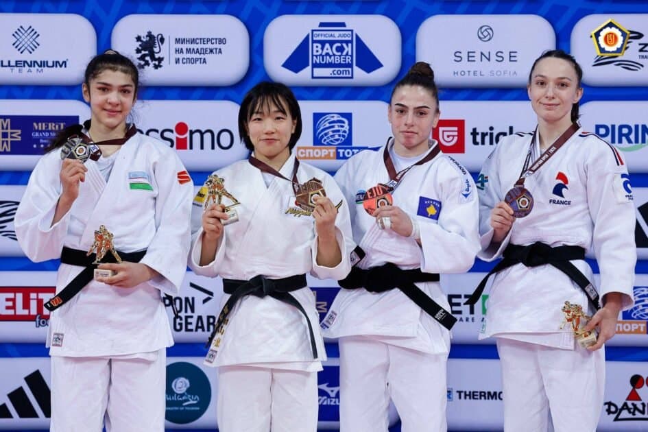 Xhudistet e Kosovës fitojnë tre medalje bronzi në Sofia European Open 2026