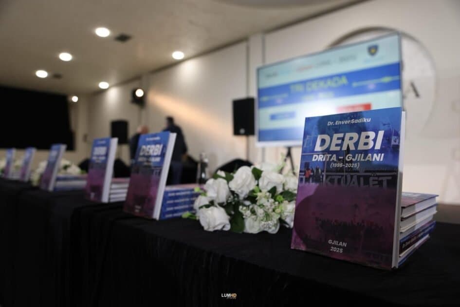 “Derbi Drita – Gjilani (1945–2025)”, një histori rivaliteti e kthyer në libër – promovim solemn në Gjilan