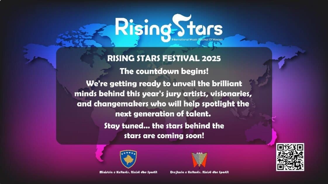 Thirrje për talentët e rinj: “Rising Stars” rikthehet në Gjilan me edicionin e 8-të ndërkombëtar!