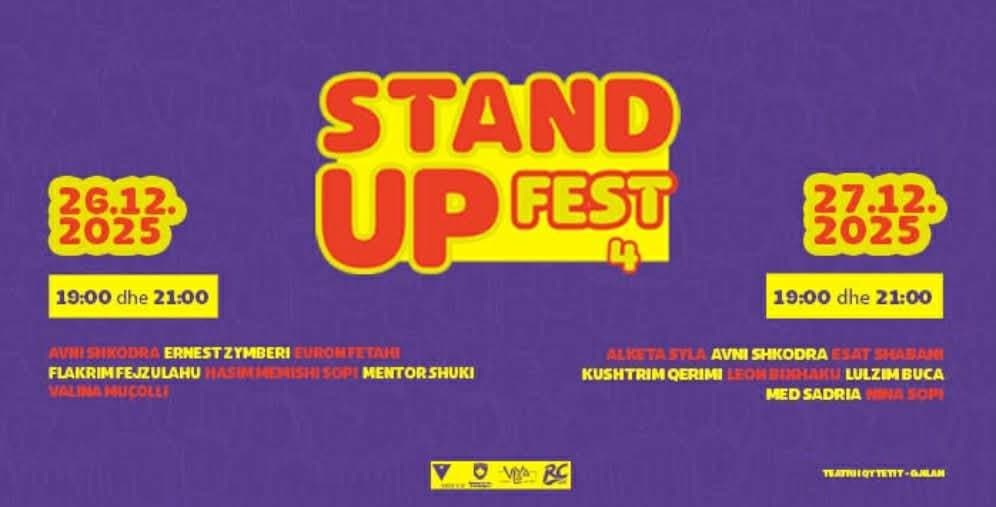STAND UP FEST 4 nis sonte në Gjilan