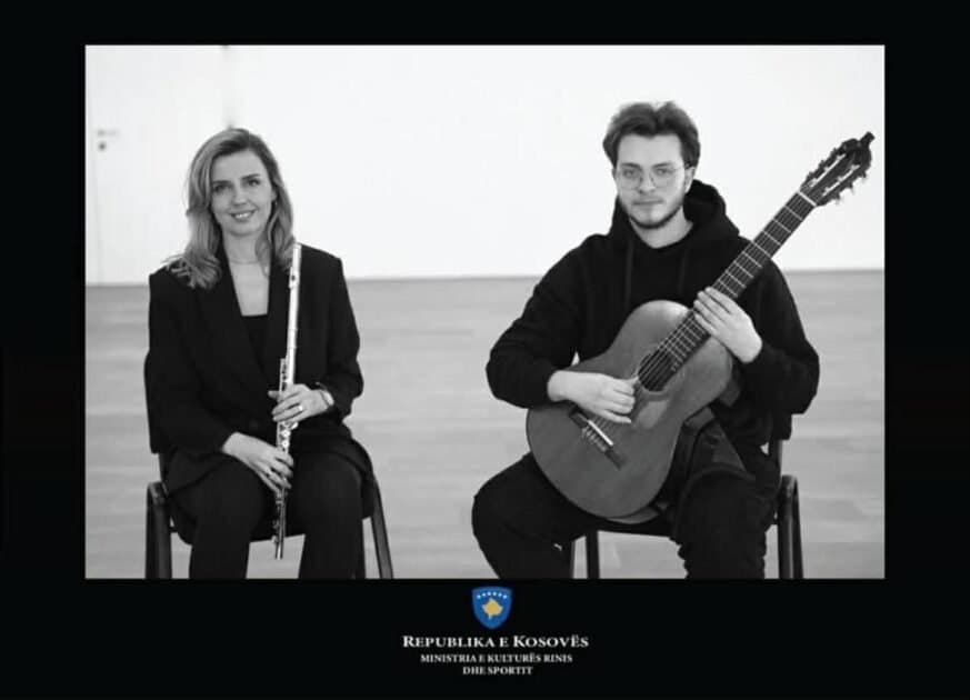 Gentiana Ahmeti dhe Urim Maliqi sjellin koncert të veçantë me flaut dhe kitarë