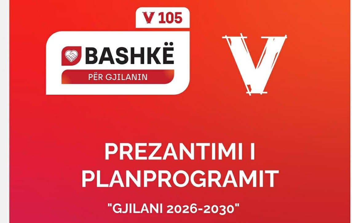 Planprogrami “Gjilani 2026–2030” prezantohet sot nga Alban Hyseni