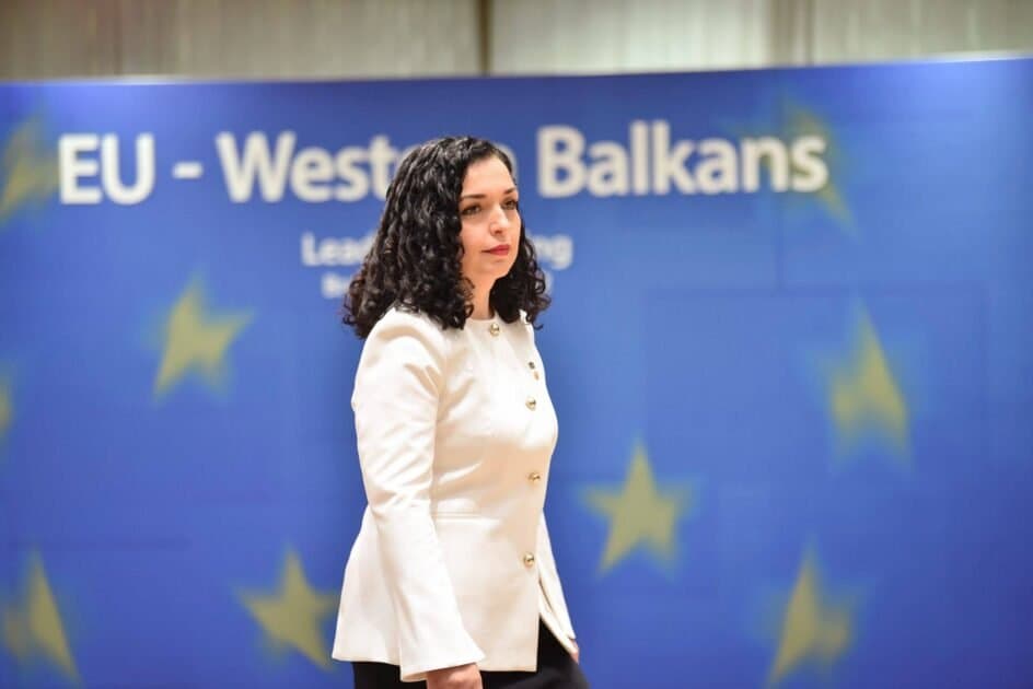 Vjosa Osmani përfaqëson Kosovën në samitin e liderëve evropianë në Kopenhagë