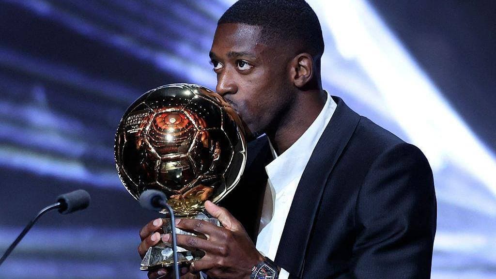 Ousmane Dembélé, fitues i Topit të Artë 2025