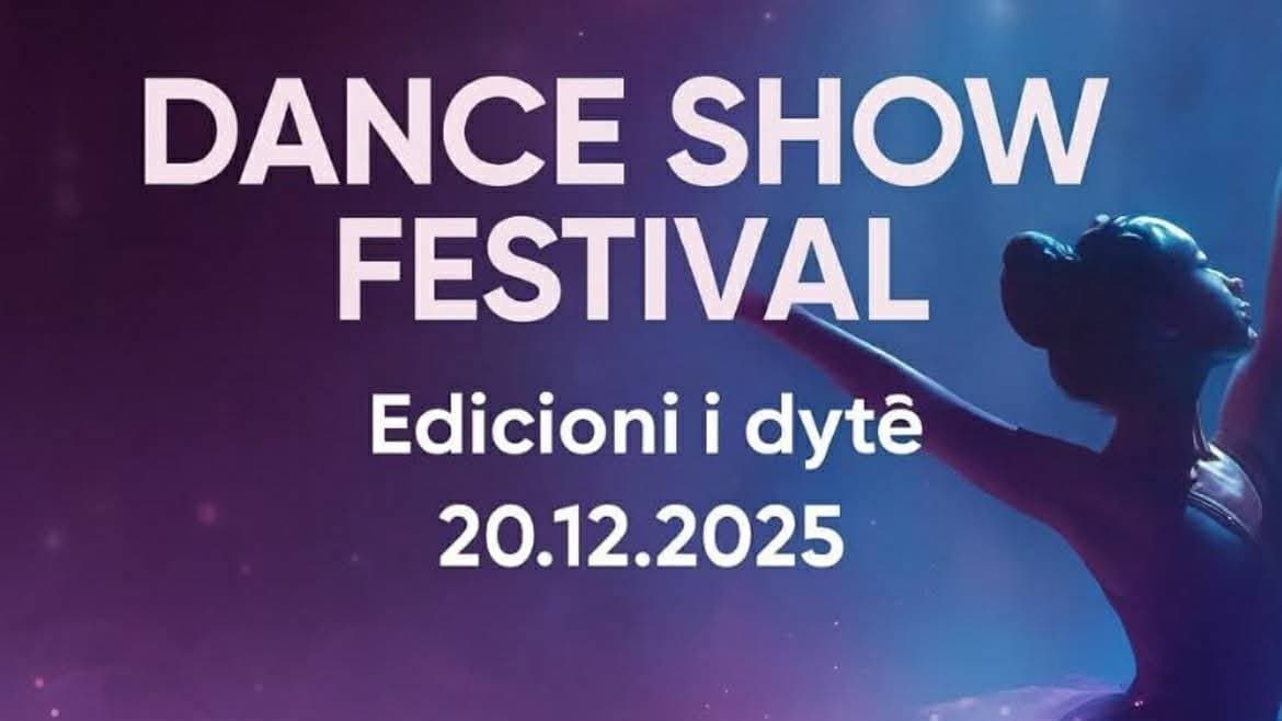 Mbi 300 kërcimtarë nga Kosova, Shqipëria dhe Maqedonia në “Dance Show Festival”