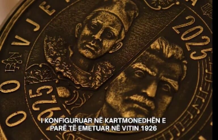 Banka e Shqipërisë nxjerr në shitje monedhën e rrallë të 100-vjetorit: Vetëm 500 copë për publikun