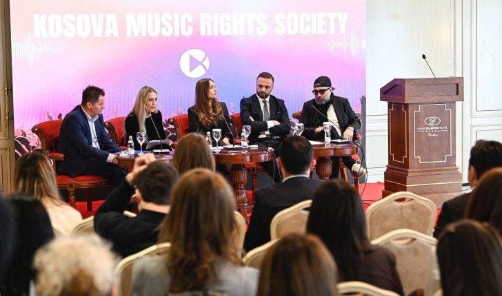 Kosova Music Rights Society (KMRS) Themelimi Historik për Artistët e Muzikës