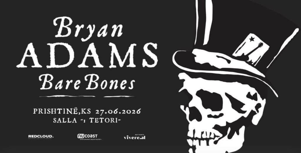 Bryan Adams ngjitet sonte në skenën e Prishtinës, gjithçka gati për koncertin e shumëpritur