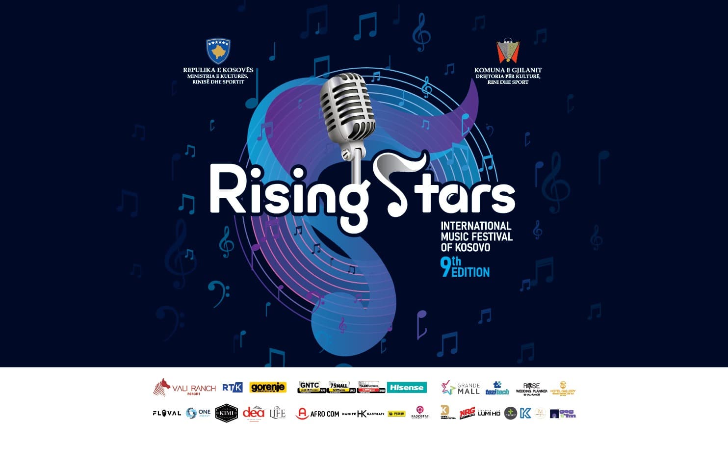 "Rising Stars" rikthen magjinë e muzikës në Gjilan, artistë nga mbarë bota në edicionin e 9-të ndërkombëtar